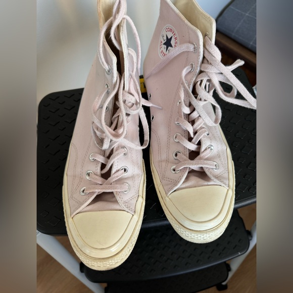 Lilac canvas Chuck 70 high tops. - Picture 1 of 4